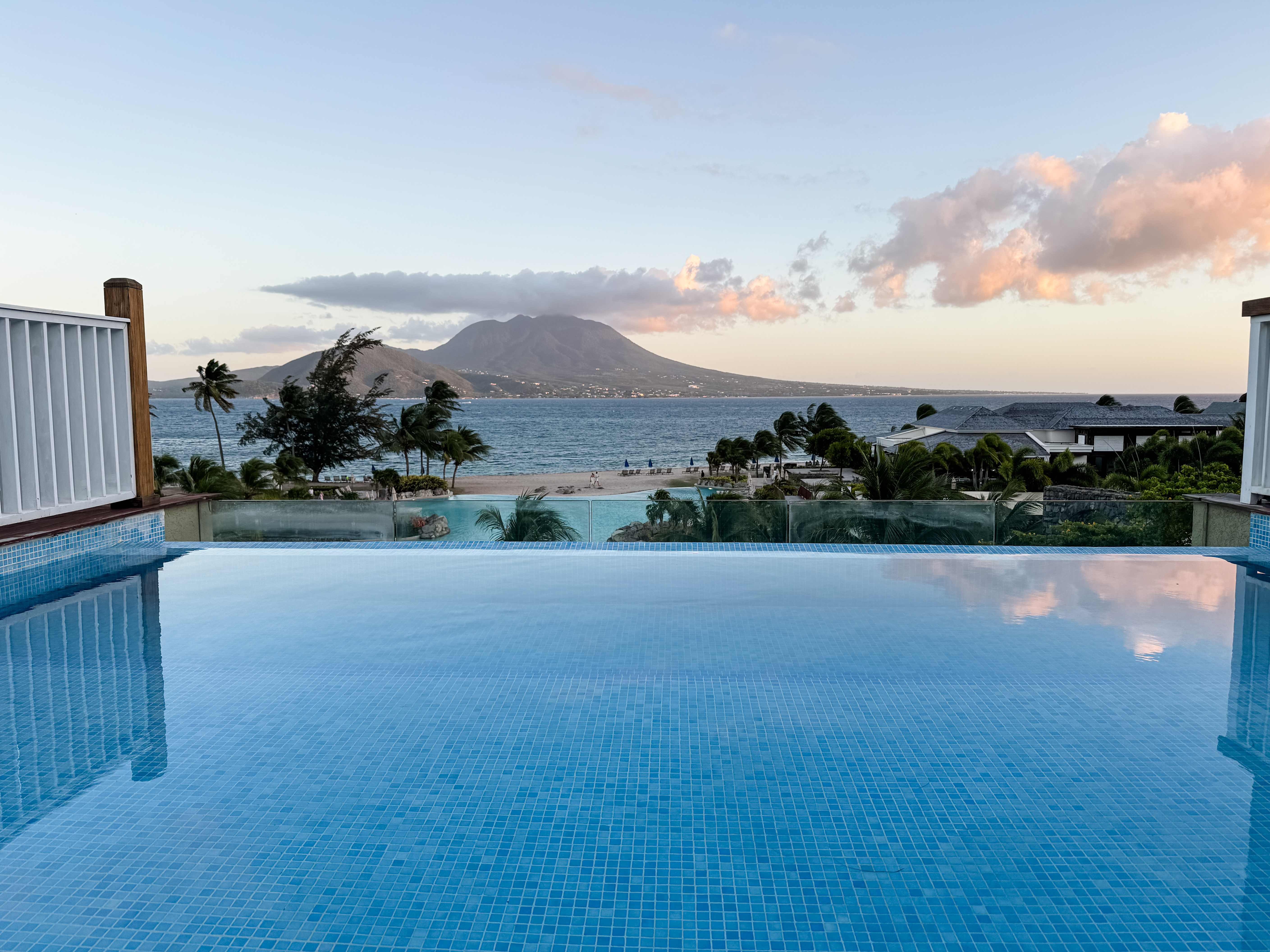 Luxury resort with ocean view